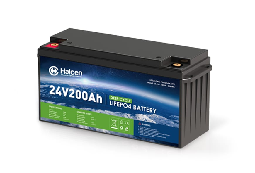 24V200Ah(BCI Group 4D) Deep Cycle Lithium Battery - Boundless Battery LiFePO4 Battery