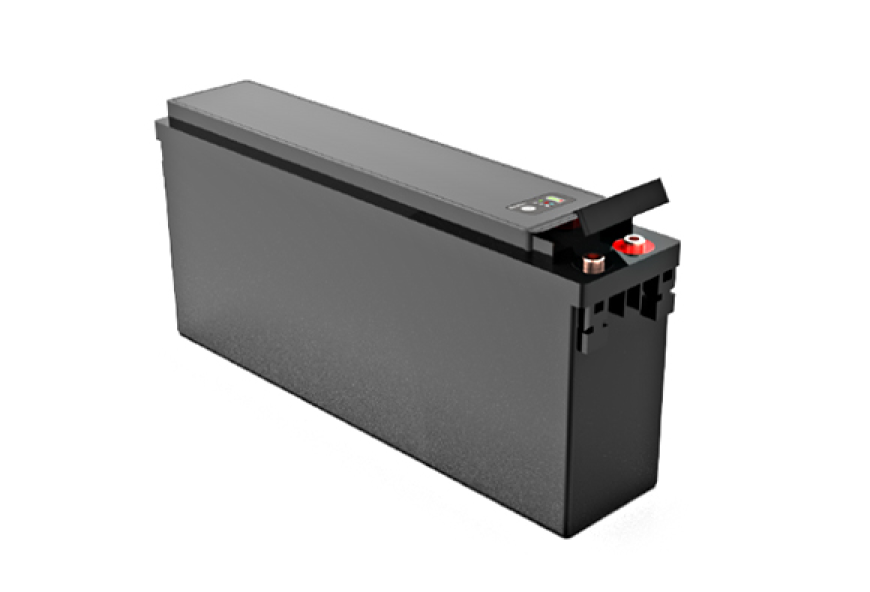 HC507S Series-12V100/125Ah Slimline Smart LiFePO4 Lithium Battery - Boundless Battery LiFePO4 Battery